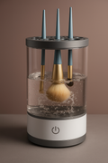 Limpador Automático de Pincéis de Maquilhagem